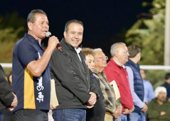 Constata Toño Astiazarán transformación en parque de la colonia Palo Verde