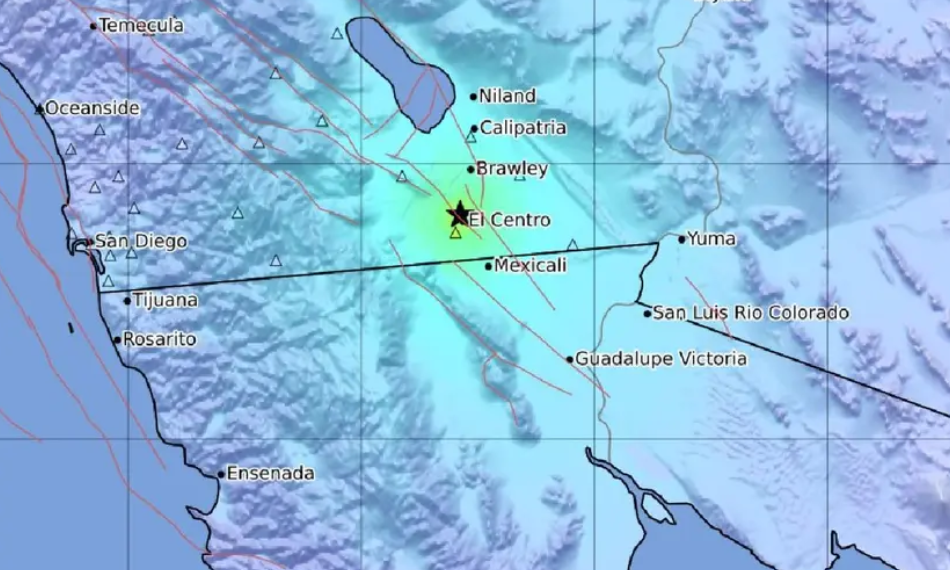 Despierta zona sísmica en California, EU, y 'sacude' Mexicali, BC; suspenden clases