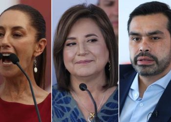 Xóchitl Gálvez, Claudia Sheinbaum y Álvarez Máynez, ¿quiénes son los candidatos a la presidencia?
