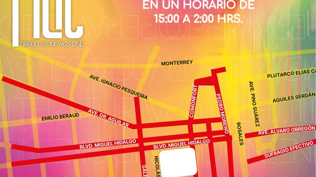 Exhorta Tránsito a tomar rutas alternas por cierre de calles durante Fiestas del Pitic.