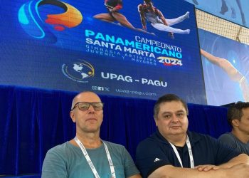 Debuta César Valenzuela Gómez como integrante de la Unión Panamericana de Gimnasia.