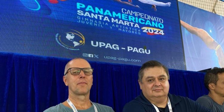 Debuta César Valenzuela Gómez como integrante de la Unión Panamericana de Gimnasia.