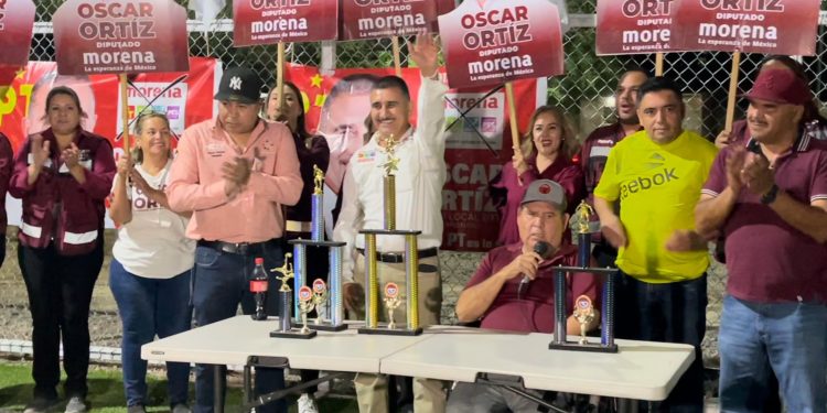 Sindicato de maquilas campeón futbol “Oscar Ortíz” en Hermosillo.