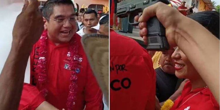 Asesinan en mitin a Alfredo Cabrera, candidato de PRI-PAN-PRD a la alcaldía de Coyuca de Benítez.