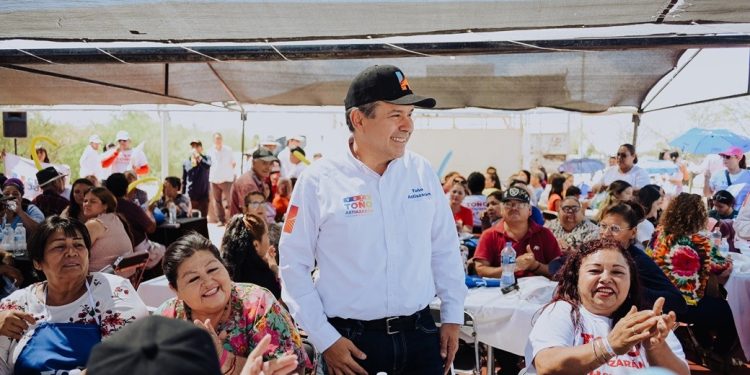 Ofrece Toño Astiazarán un Hermosillo cada vez más justo y seguro a mujeres.