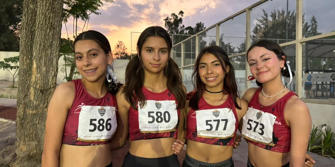 Alumnas de Cobach Sonora son subcampeonas en relevos en Juegos Nacionales Conade 2024.