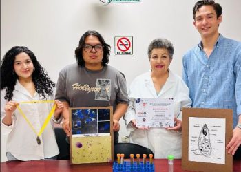Alumnos de Unison ganan oro en certamen iberoamericano con trabajo sobre vacuna contra esquizofrenia.