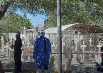 Capturan a sujeto que profanó dos tumbas en Panteón Yáñez.