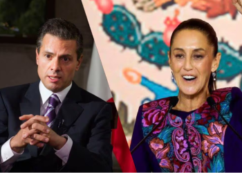 Claudia Sheinbaum recibe llamada de felicitación del expresidente Enrique Peña Nieto.