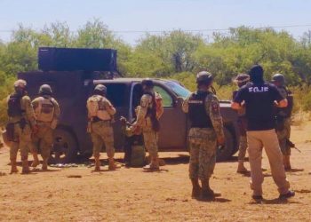 Enfrentamiento armado deja dos lesionados y un desaparecido en Caborca.