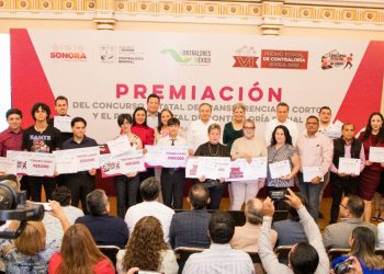 Premiará Contraloría Sonora a jóvenes que participen en concurso de transparencia.