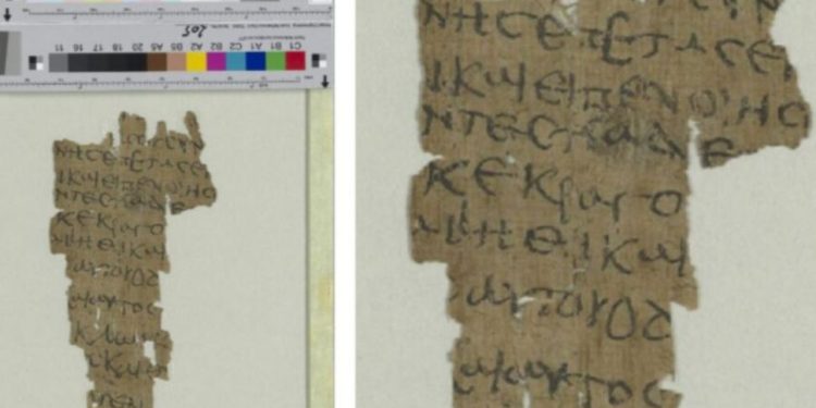 Hallan manuscrito sobre la infancia de Jesús; investigadores descifran papiro milenario.