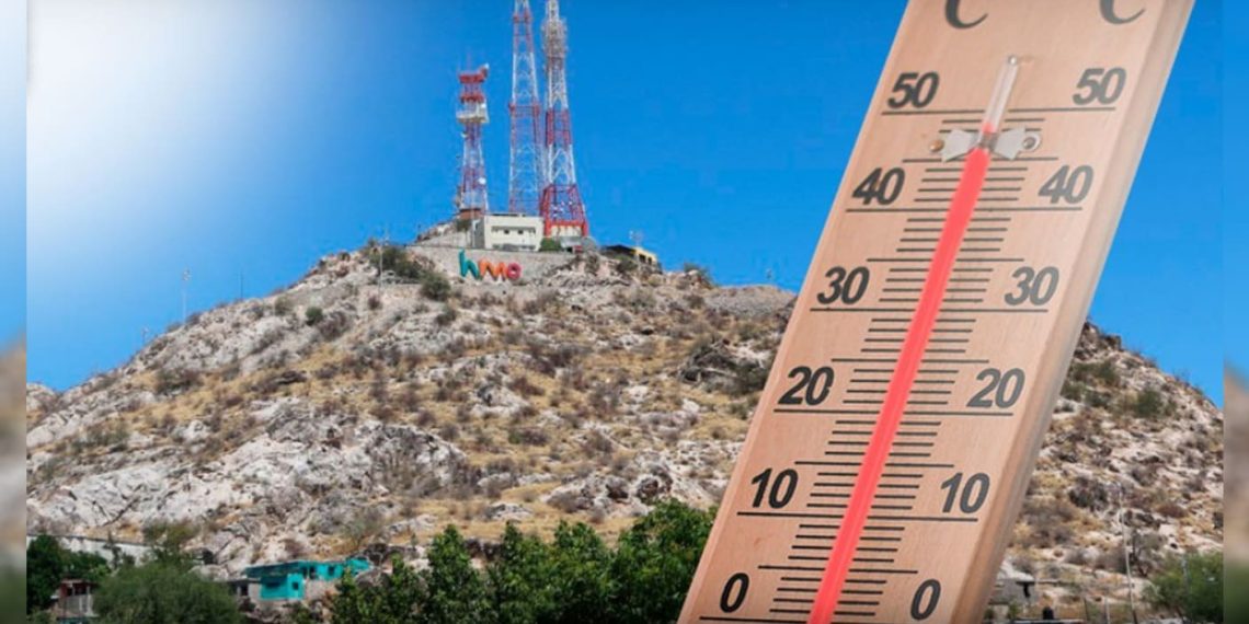 Hermosillo rompe récord de temperatura con 49.5 grados.