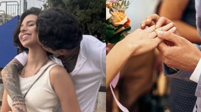 Christian Nodal y Ángela Aguilar se casaron en Italia, según famosa periodista.