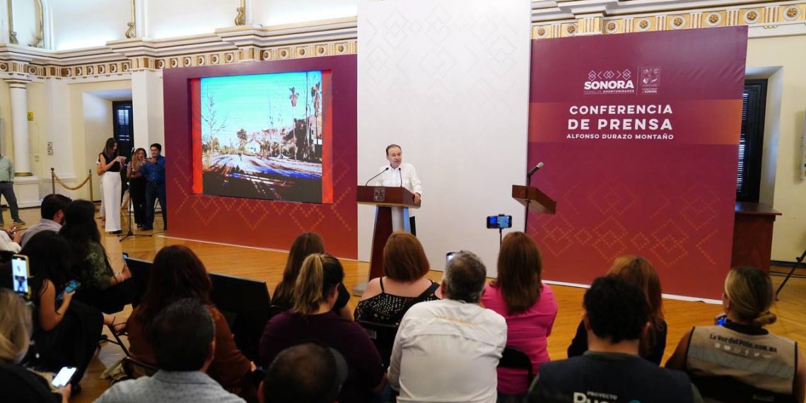 Destaca Gobernador Durazo respaldo de presidenta electa Claudia Sheinbaum al Plan Sonora.