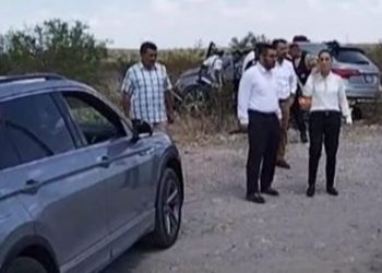Equipo de Sheinbaum sufre accidente de auto en carretera de Coahuila; hay un muerto.