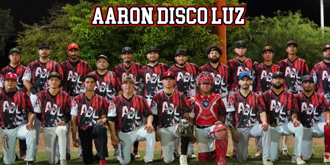 Aarón Disco Luz a los play offs del Campeón de Campeones de beisbol Hermosillo 2024.