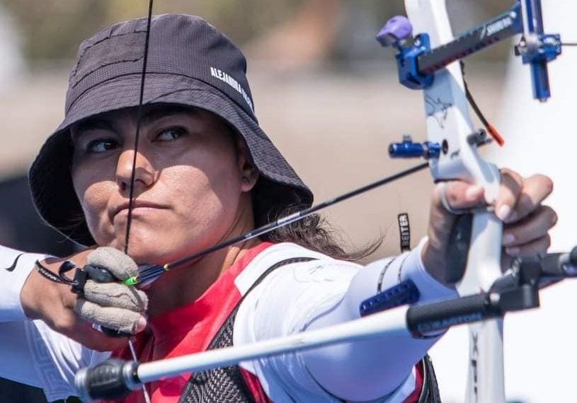 La arquera sonorense Alejandra Valencia lista para debutar en Paris 2024.