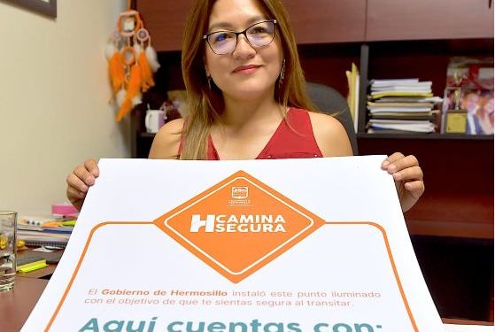 Instalan botones de seguridad en luminarias de “Camina Segura”