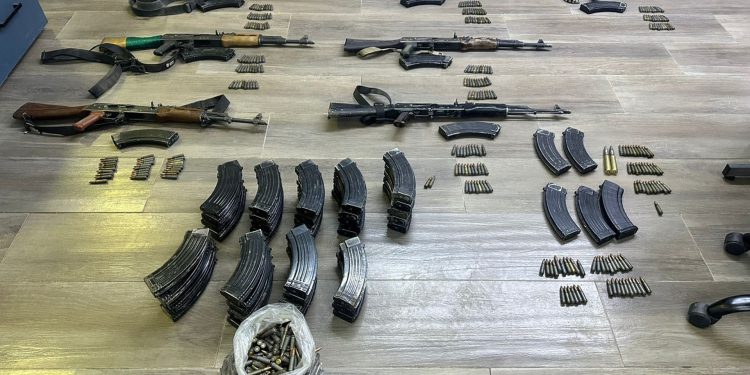 Por aseguramiento de armamento y vehículos FGR inicia carpeta de investigación en Caborca.