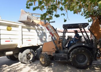 Lleva Ayuntamiento de Hermosillo jornada de descacharre a Romanza Residencial.