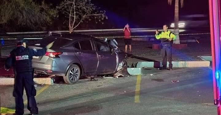 Choque deja sin vida a una mujer y varios lesionados en San Carlos.