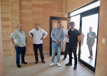 Acuerda Toño Astiazarán con titular de SEDATU mejoras al Centro Cultural Ágora.