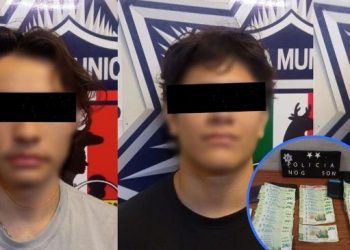 Detienen en Nogales a tres por pagar comilona con dinero falso; incluyeron la “propina”.