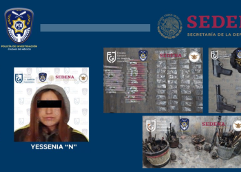 Encuentran altar con huesos humanos durante un cateo; podrían ser de seis personas.