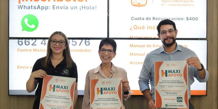 Convoca Ayuntamiento de Hermosillo a la sexta edición de Maxi Apoyo.
