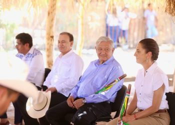 Cierran Gobernador Durazo, presidente López Obrador y presidenta electa Sheinbaum gira por Sonora con restitución histórica al pueblo Yaqui.