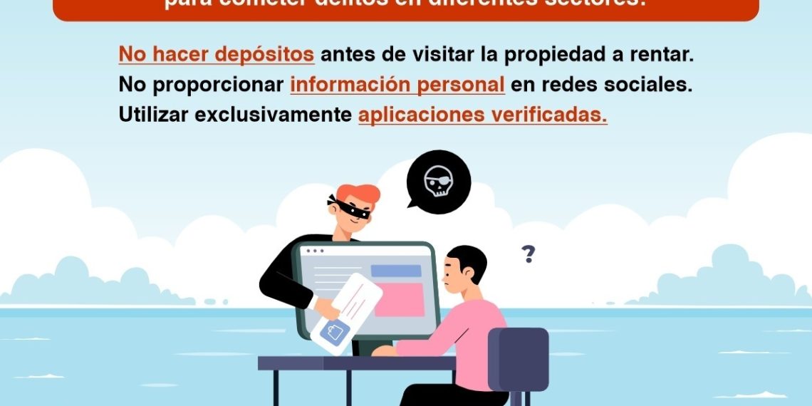 Emite Unidad Cibernética de Sonora recomendaciones para prevenir estafas en vacaciones.