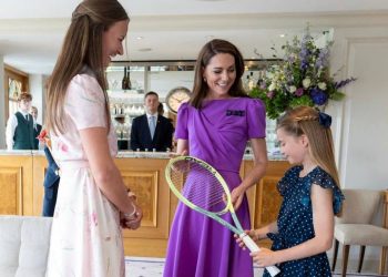 Kate Middleton reaparece en la final de Wimbledon: Es genial estar de vuelta.