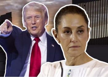 Sheinbaum responde a comentarios anti-migrantes de Trump: ‘En vez de construir muros, hay que apoyar a países y personas’.
