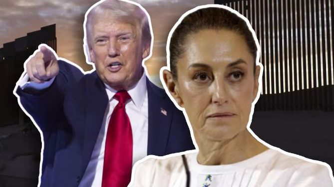 Sheinbaum responde a comentarios anti-migrantes de Trump: ‘En vez de construir muros, hay que apoyar a países y personas’.