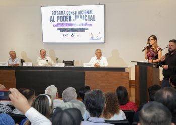 Dialogan en el Congreso de Sonora sobre reforma al Poder Judicial.
