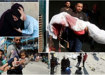 Al menos 90 muertos en bombardeo a campamento de refugiados en Gaza.