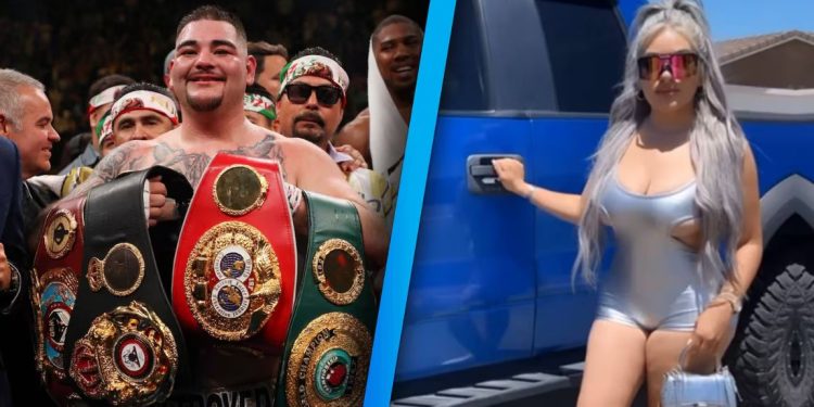 Andy Ruiz acusó a su exesposa de robarle los cinturones de campeonato y un millón de dólares en joyas.