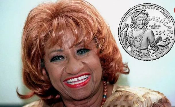 Moneda en honor a Celia Cruz es puesta en circulación en Estados Unidos.