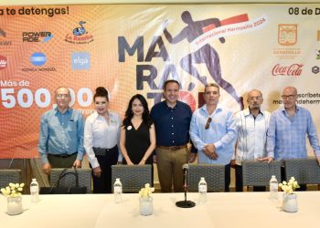 Preside Toño Astiazarán convocatoria a la mejor edición en la historia del Maratón Internacional de Hermosillo.