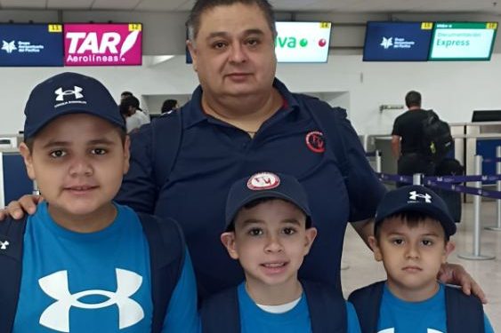 Club Olympica de gimnasia parten al nacional.