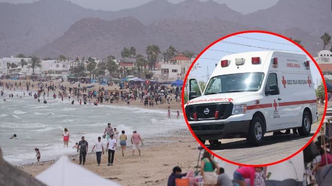 Muere niño de 5 años ahogado en Bahía Kino.