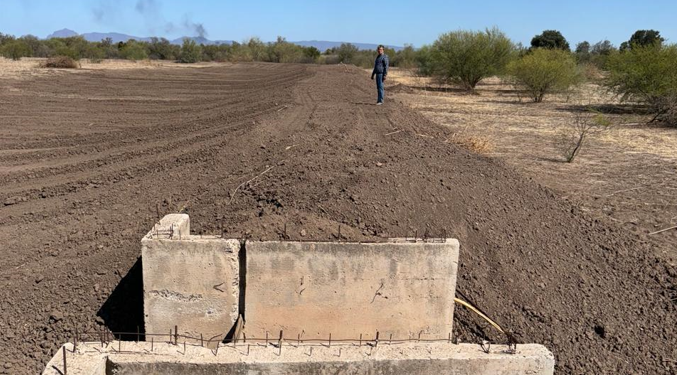 Apoya Sagarhpa a productores para captación y aprovechamiento de lluvias .