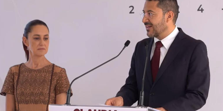 Martí Batres va como director del ISSSTE en gobierno de Claudia Sheinbaum.