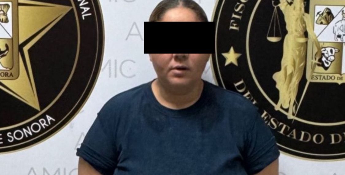 Capturan en Hermosillo a mujer implicada en homicidio de su esposo.