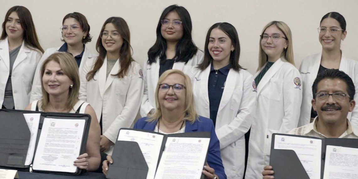 Firman convenio específico de colaboración Unison e IMSS.