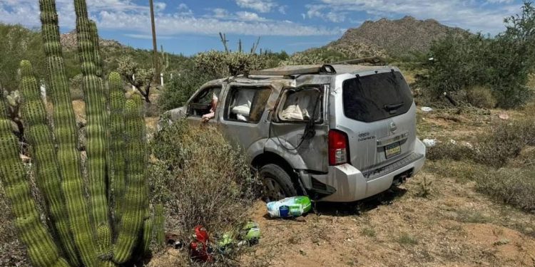 Dos turistas perdieron la vida al ser ejecutadas entre Sonoyta y Caborca ​​está tarde de viernes.