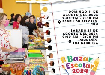 Gobierno de Sonora invita al Bazar Escolar 2024.