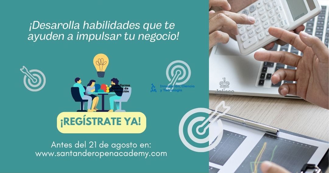 Reitera Gobierno de Sonora invitación a pequeños empresarios para obtener beca Santander.