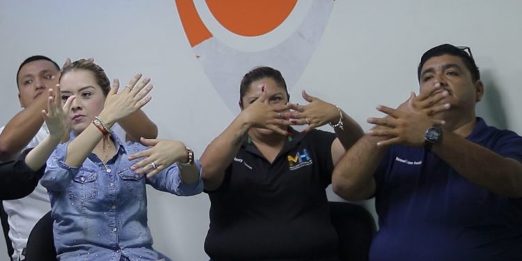 Inicia curso básico de “Lengua de señas mexicana” dirigido a personas operadoras de transporte de pasaje.